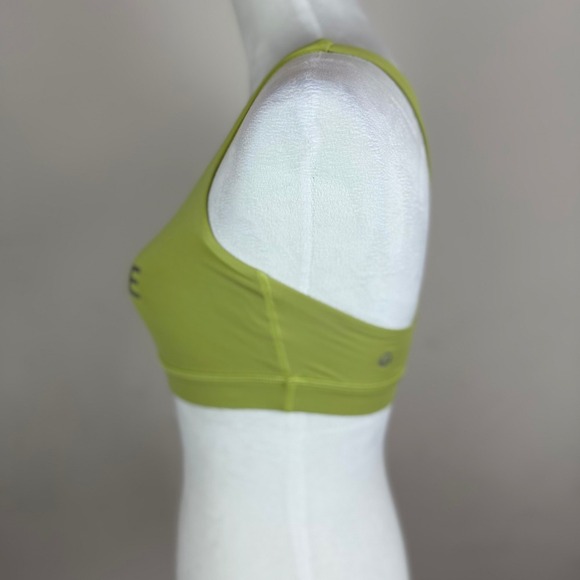 NWOT Lululemon SoulCycle Sports‎ Bra Crisscross Straps Athletic Top Chartreuse - Picture 5 of 9